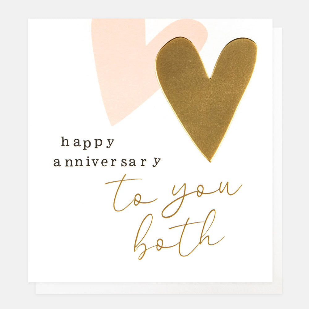 happy anniversary to you both card