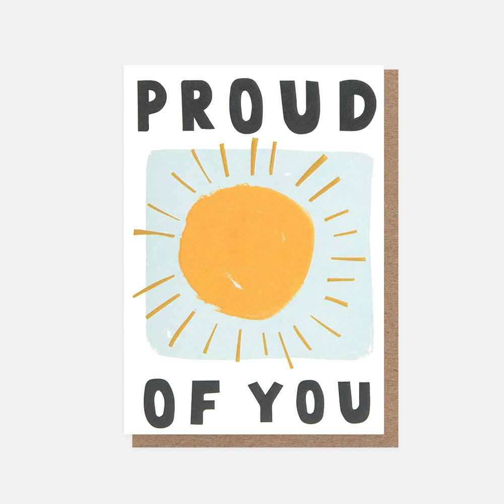 shining sun proud of you card