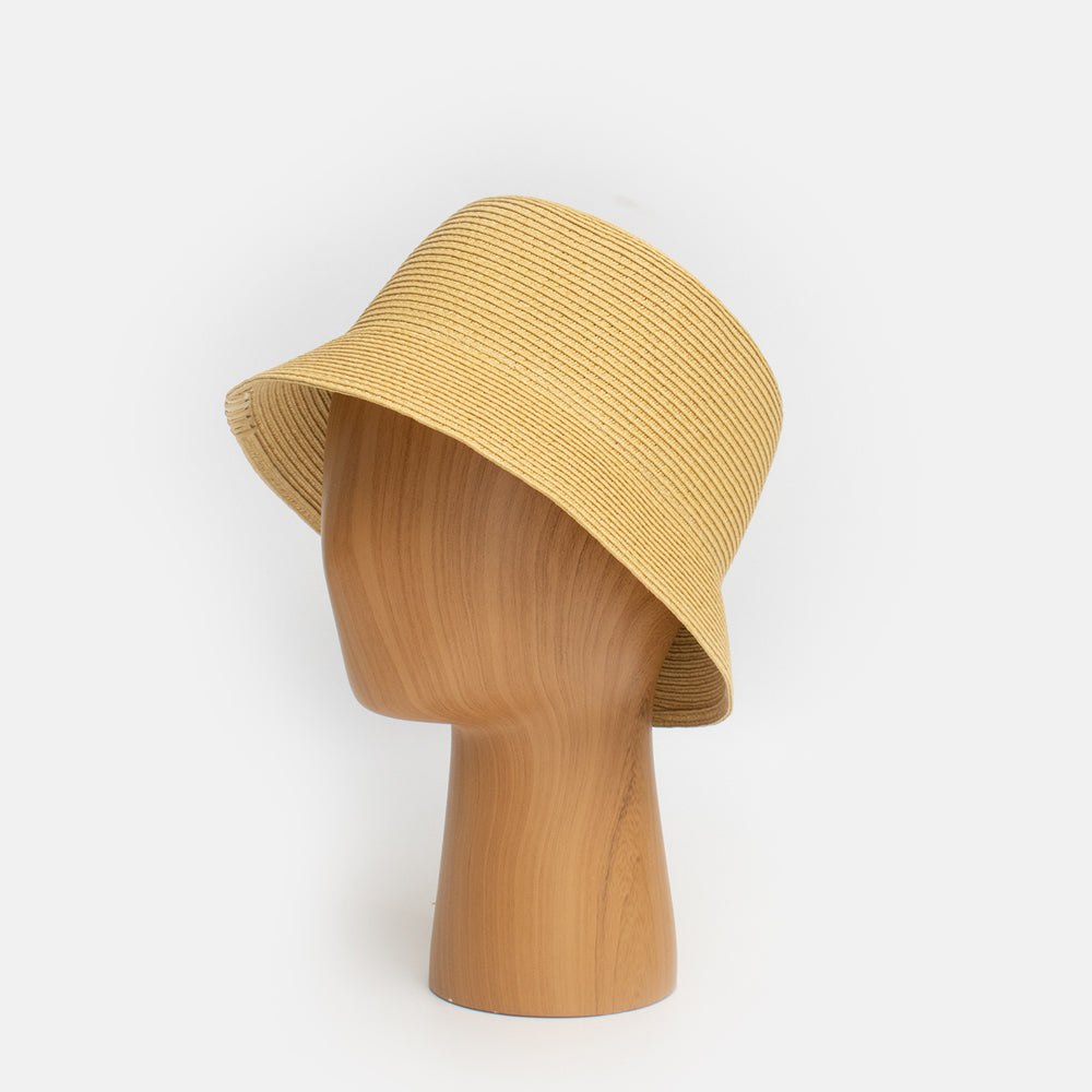 A1851 _ Kids Paper Straw Bucket Hat