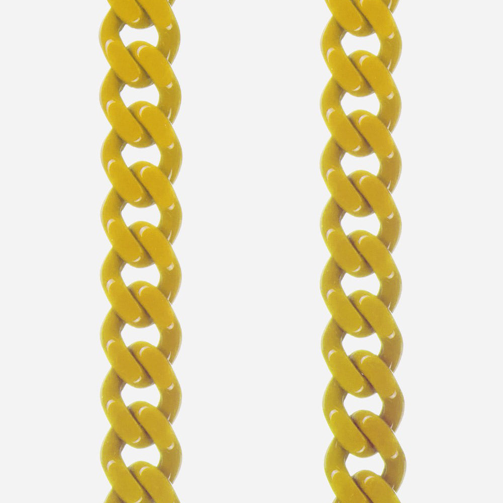 Gia Mustard Link Phone Chain
