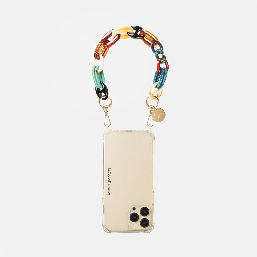 Ambre Multicolour Short Phone Wrist Chain