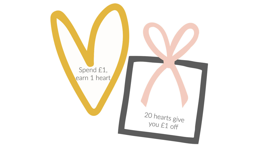 loyalty programme rewards earn hearts as you spend