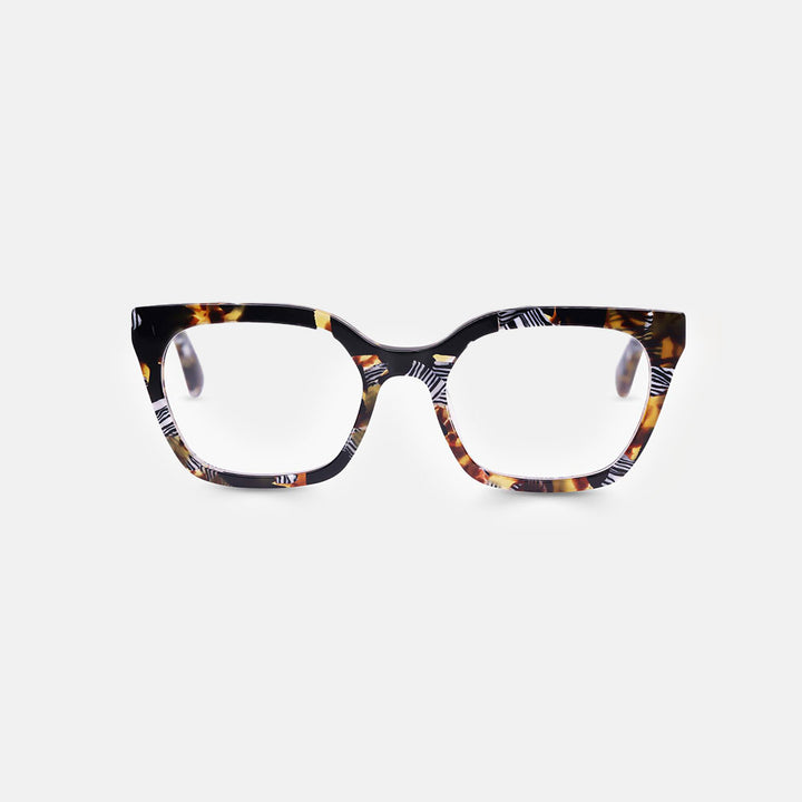 tortoiseshell & zebra print reading glasses made by Eyebobs