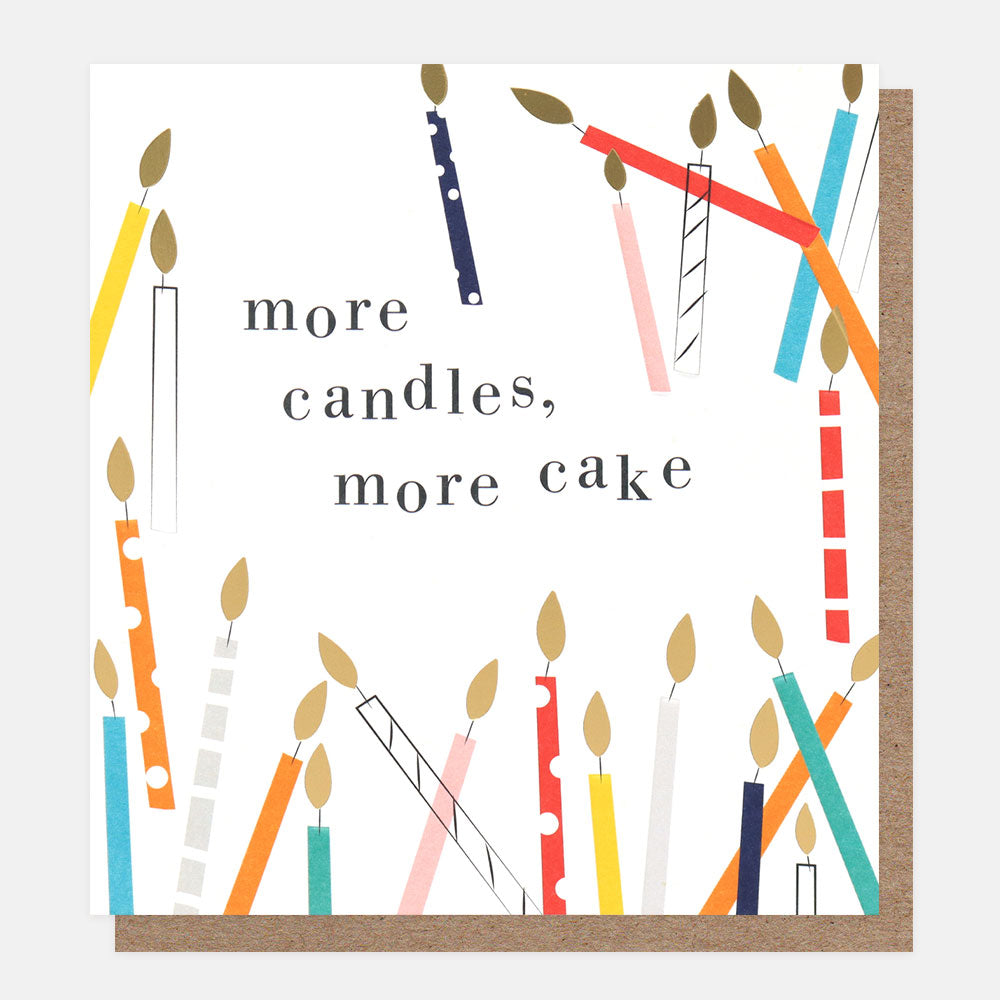 More Candles, More Cake Birthday Card