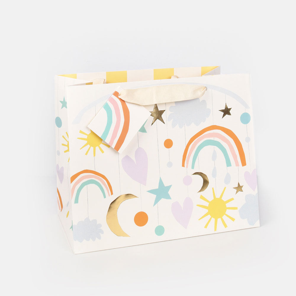 Baby Rainbow Mobile Landscape Gift Bag Caroline Gardner