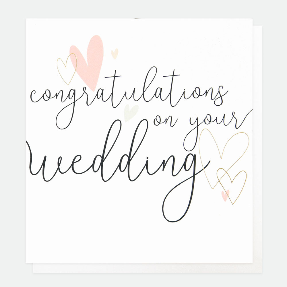 Congratulations On Your Wedding Card