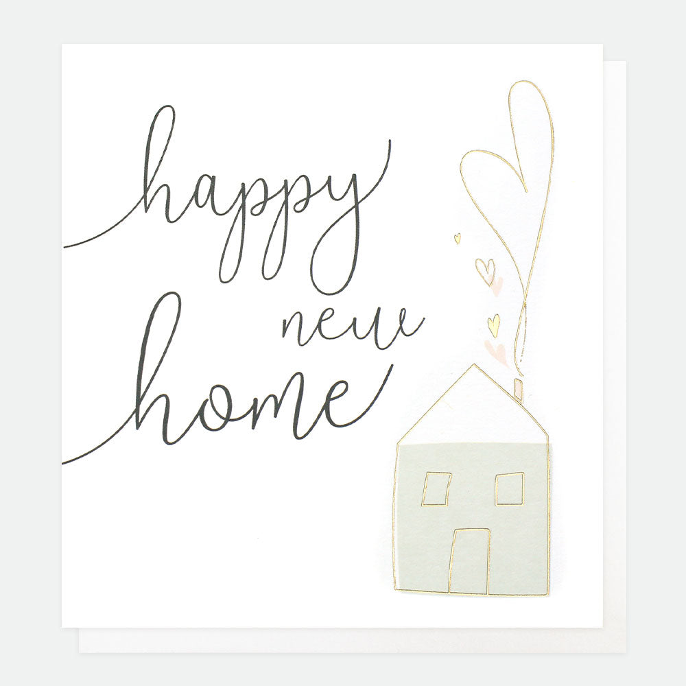 Heart House New Home Card, Birthday Single Cards, 1