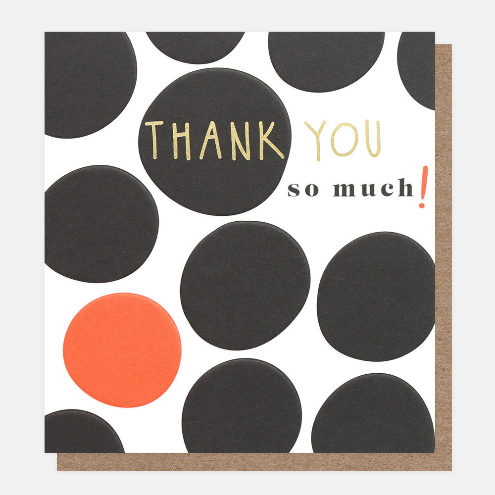 big spot thank you so much card
