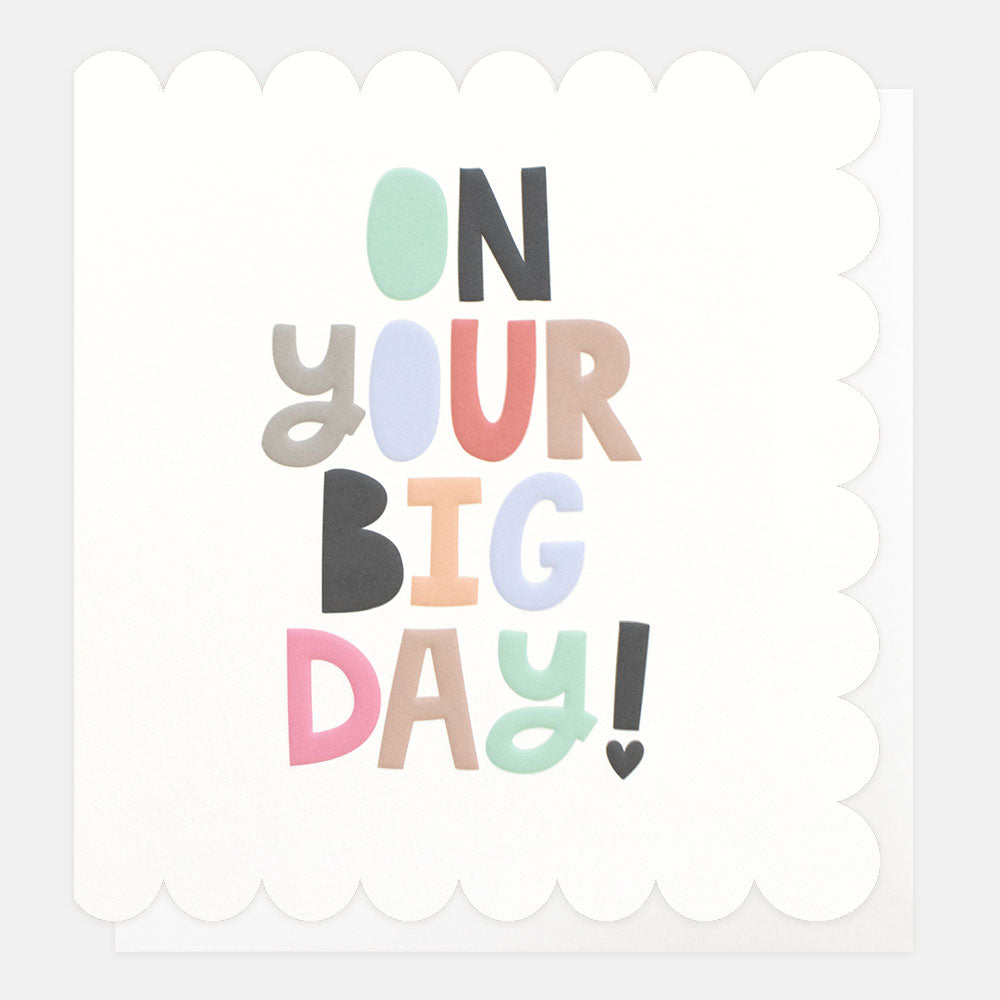 On Your Big Day Wedding Card Caroline Gardner