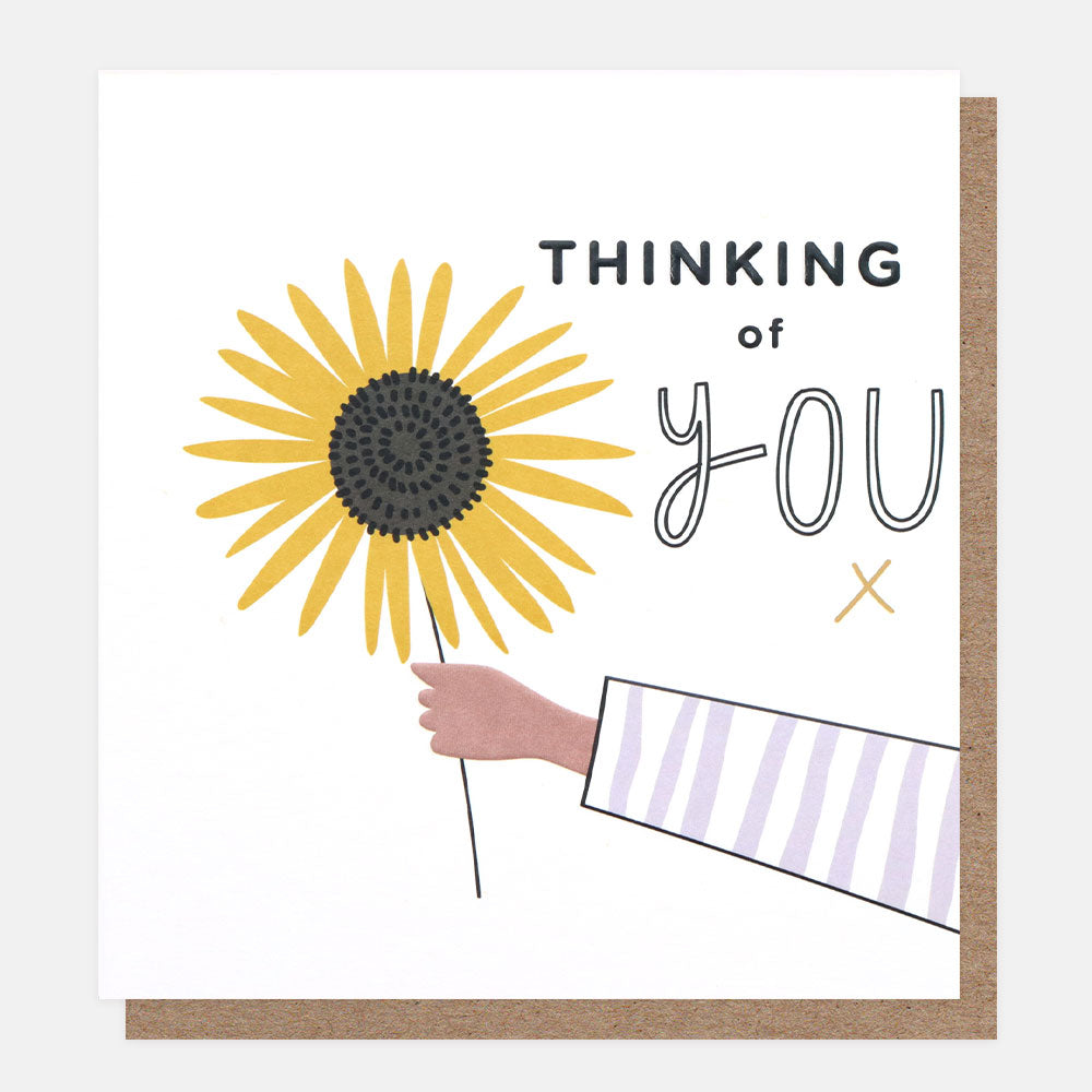 Sunflower Thinking Of You Card
