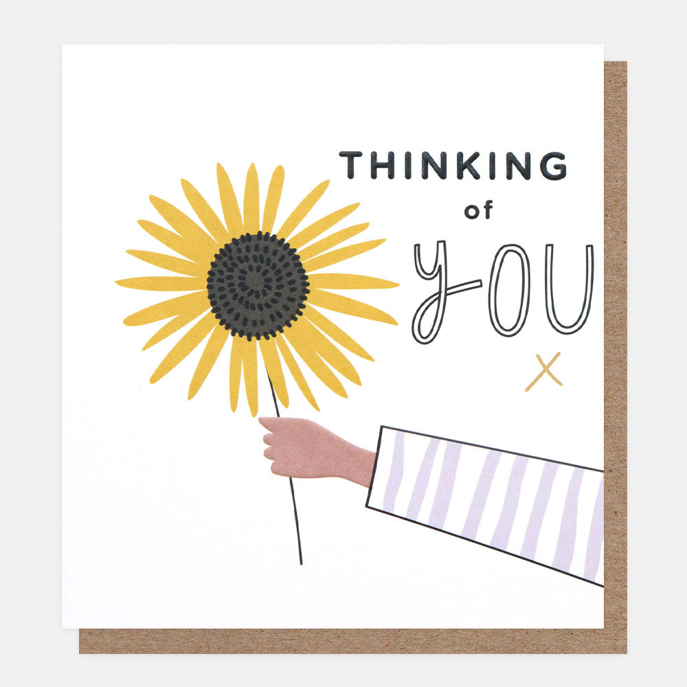 Sunflower Thinking Of You Card