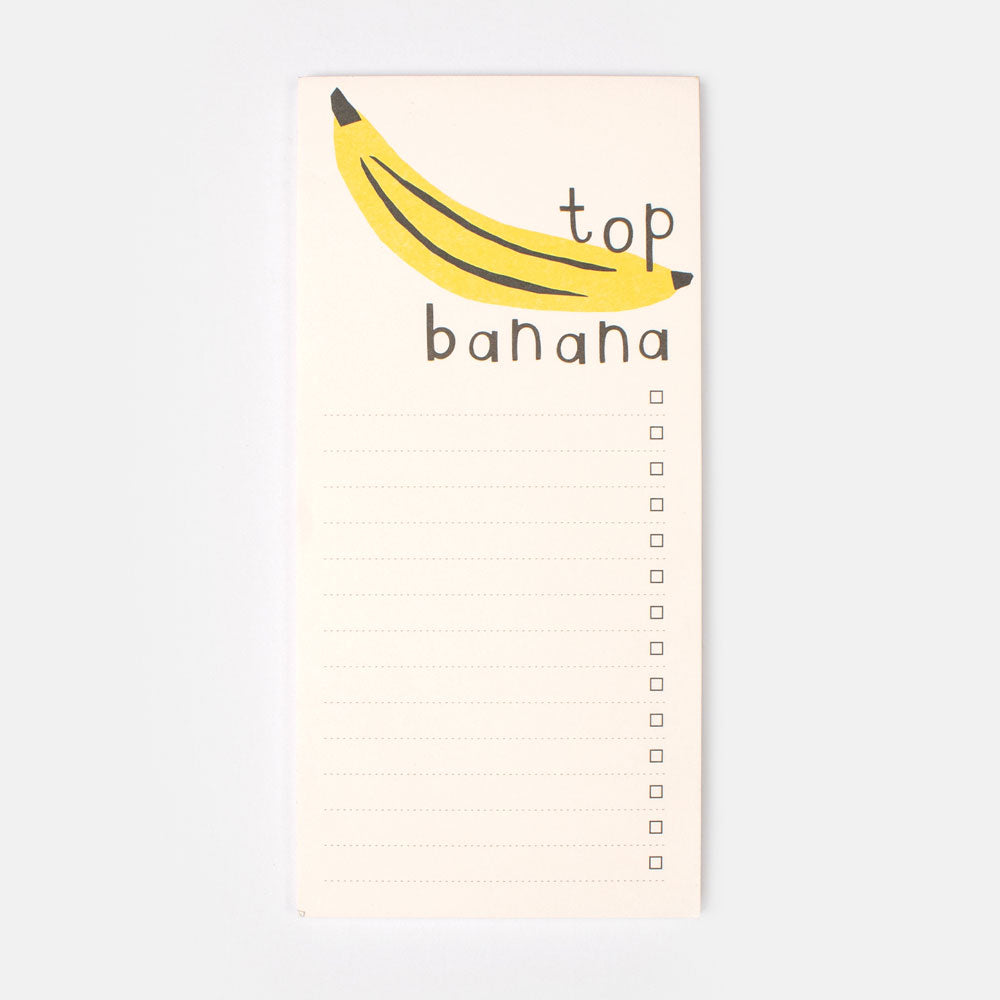 Top Banana List Pad Caroline Gardner