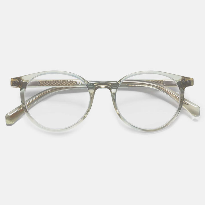 Olive Crystal Case Closed Reading Glasses