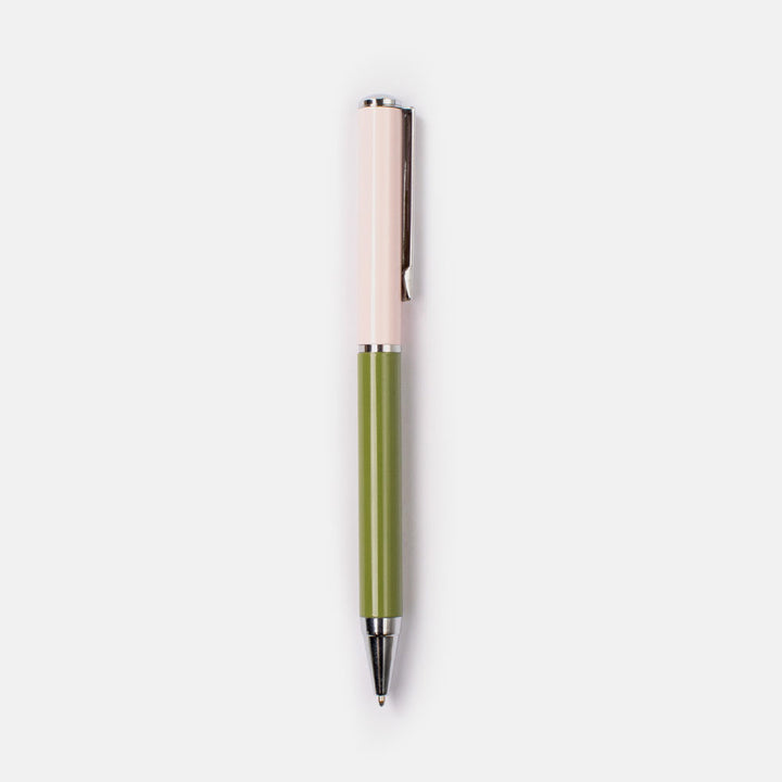 Colour block Pink And Green Pen Caroline Gardner