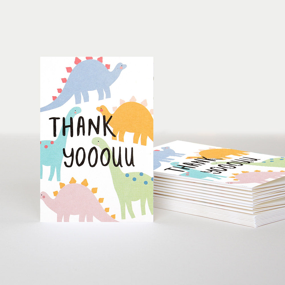 Dinosaur Thank You Notecards Pack of 10