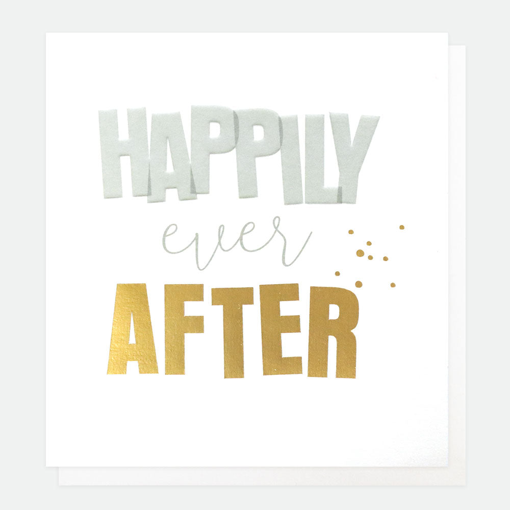 Happily Ever After Wedding Card, Rise and Shine Single Cards, 1