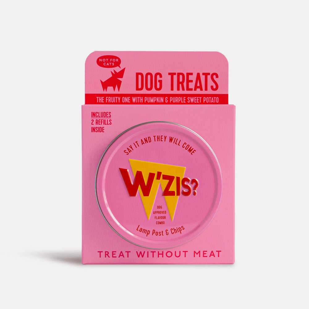 pumpkin & sweet potato w'zis vegan dog treats
