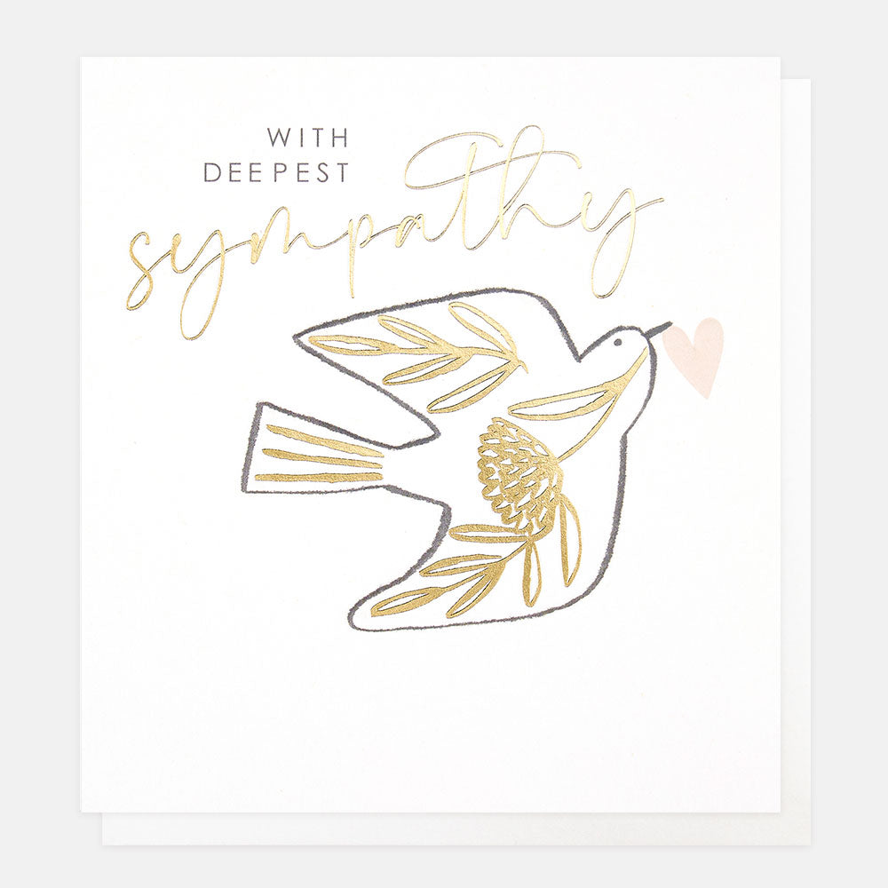 Bird Deepest Sympathy Card