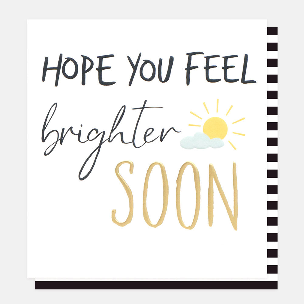 Sun Get Well Soon Card