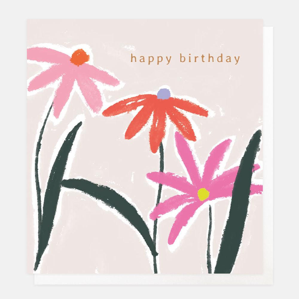 Floral Birthday Card