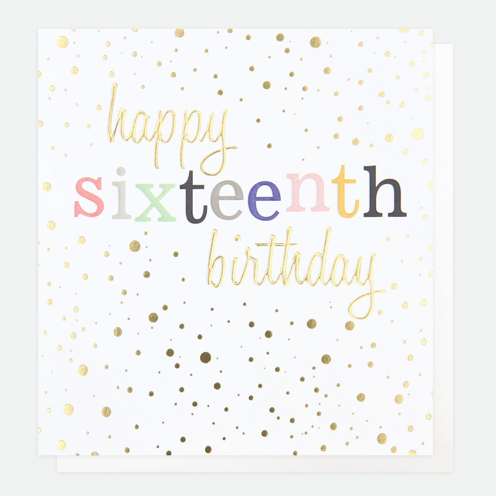 gold-confetti-16th-birthday-card-con017-Single Cards-1