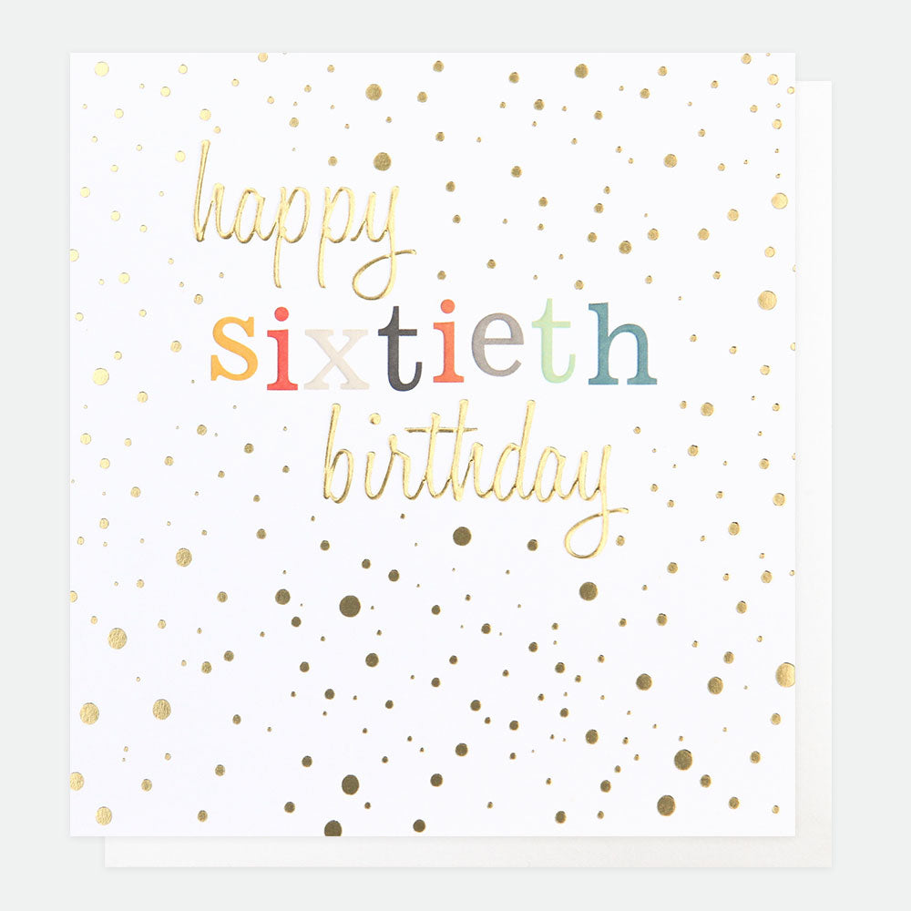gold-confetti-60th-birthday-card-con023-Single Cards-1