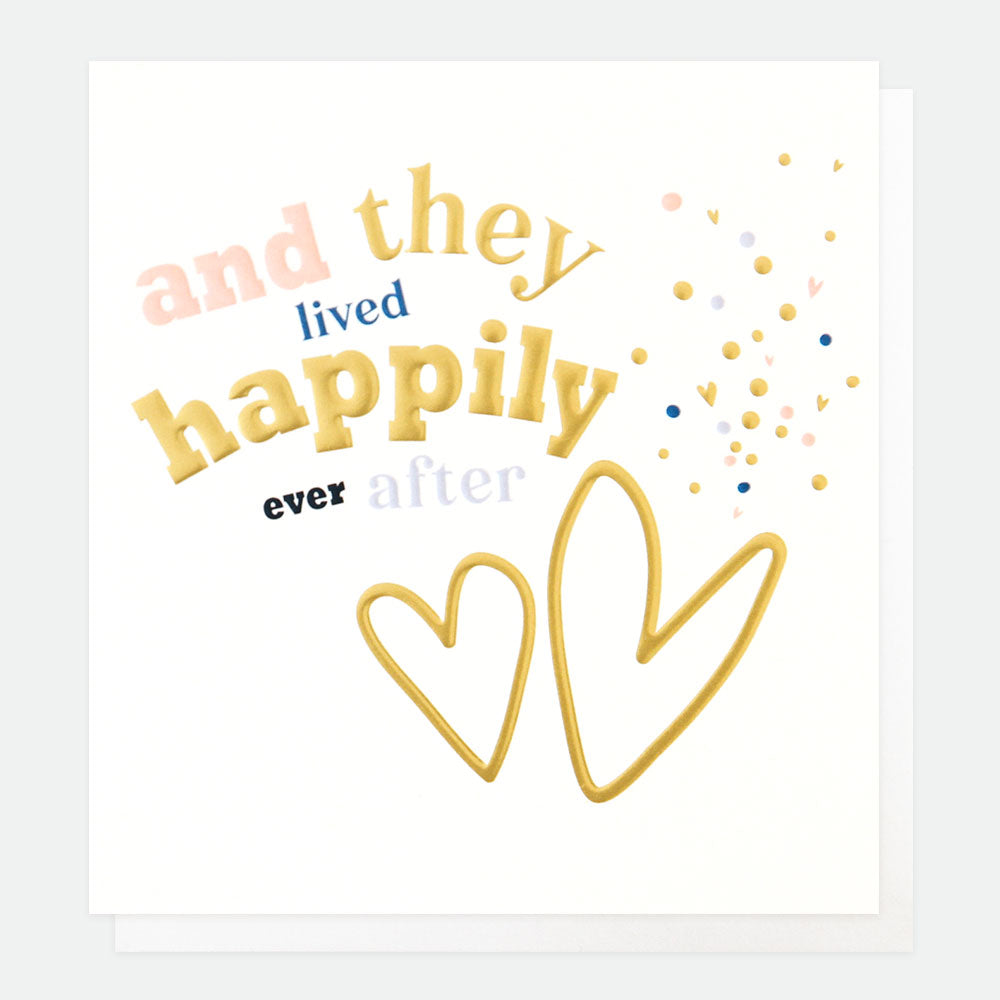 Happily Ever After Wedding Card