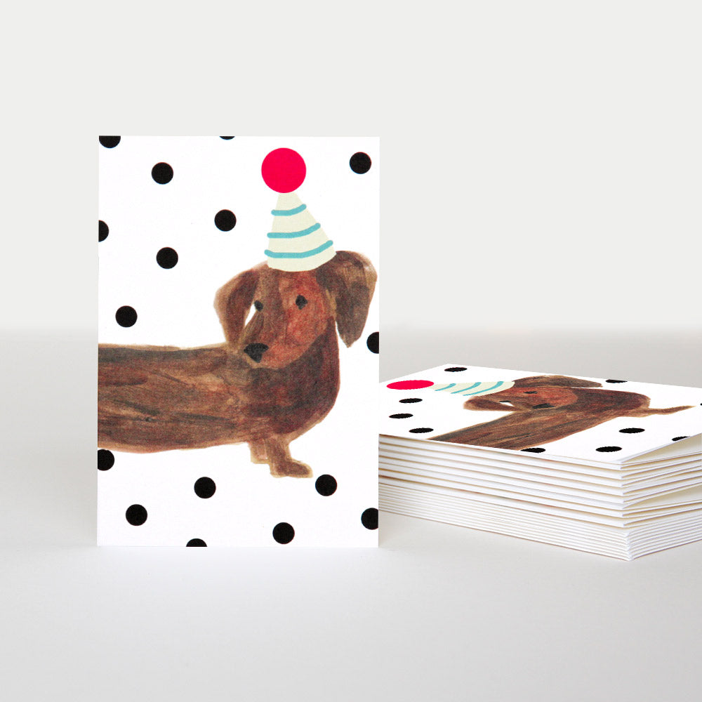 sausage-dog-notecards-pack-of-10-pqe211-Card Packs-1