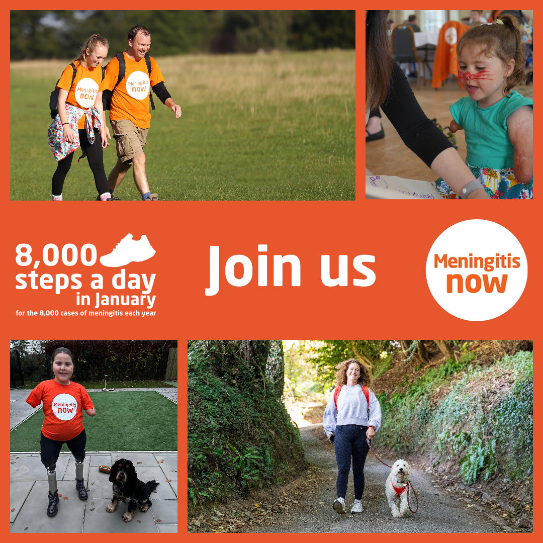 Join us on the 8,000 step challenge in January