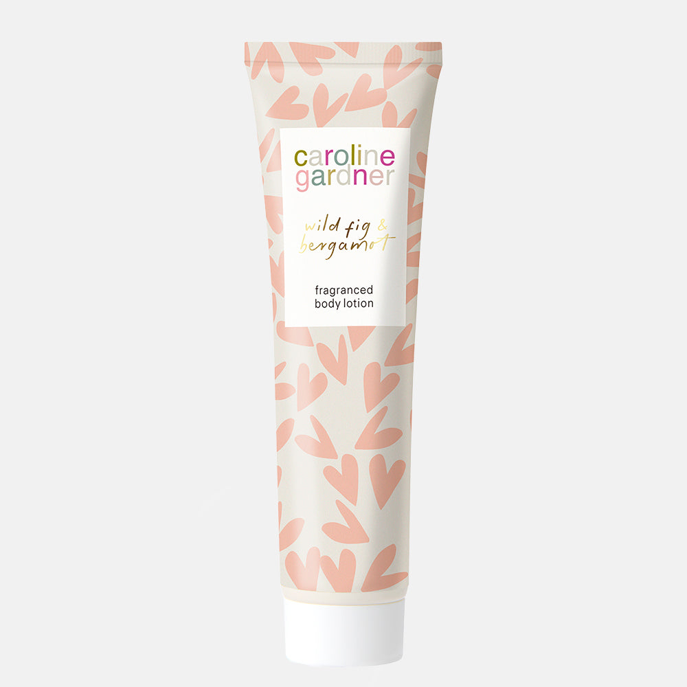 caroline gardner wild fig & bergamot body lotion