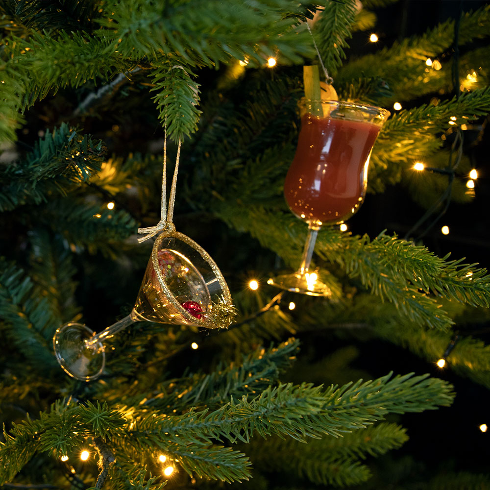 Bloody Mary Cocktail Christmas Tree Decoration