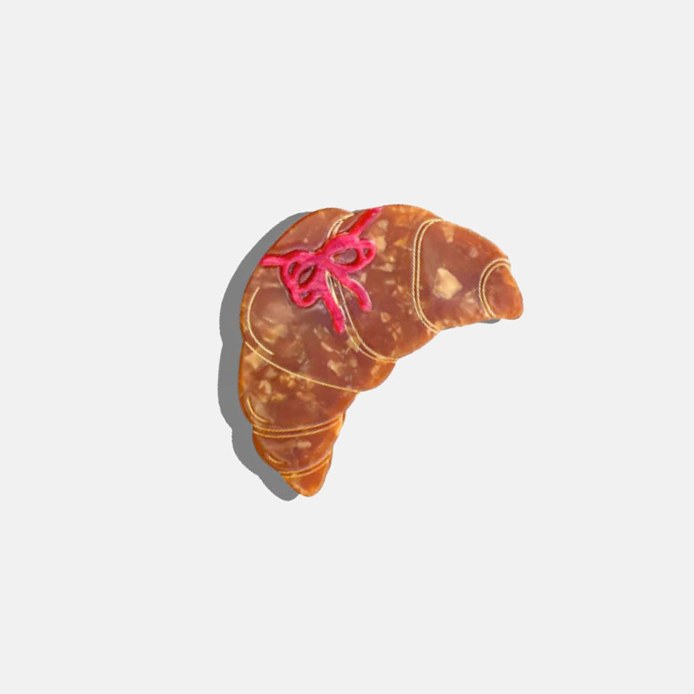 croissant shaped mini hair claw