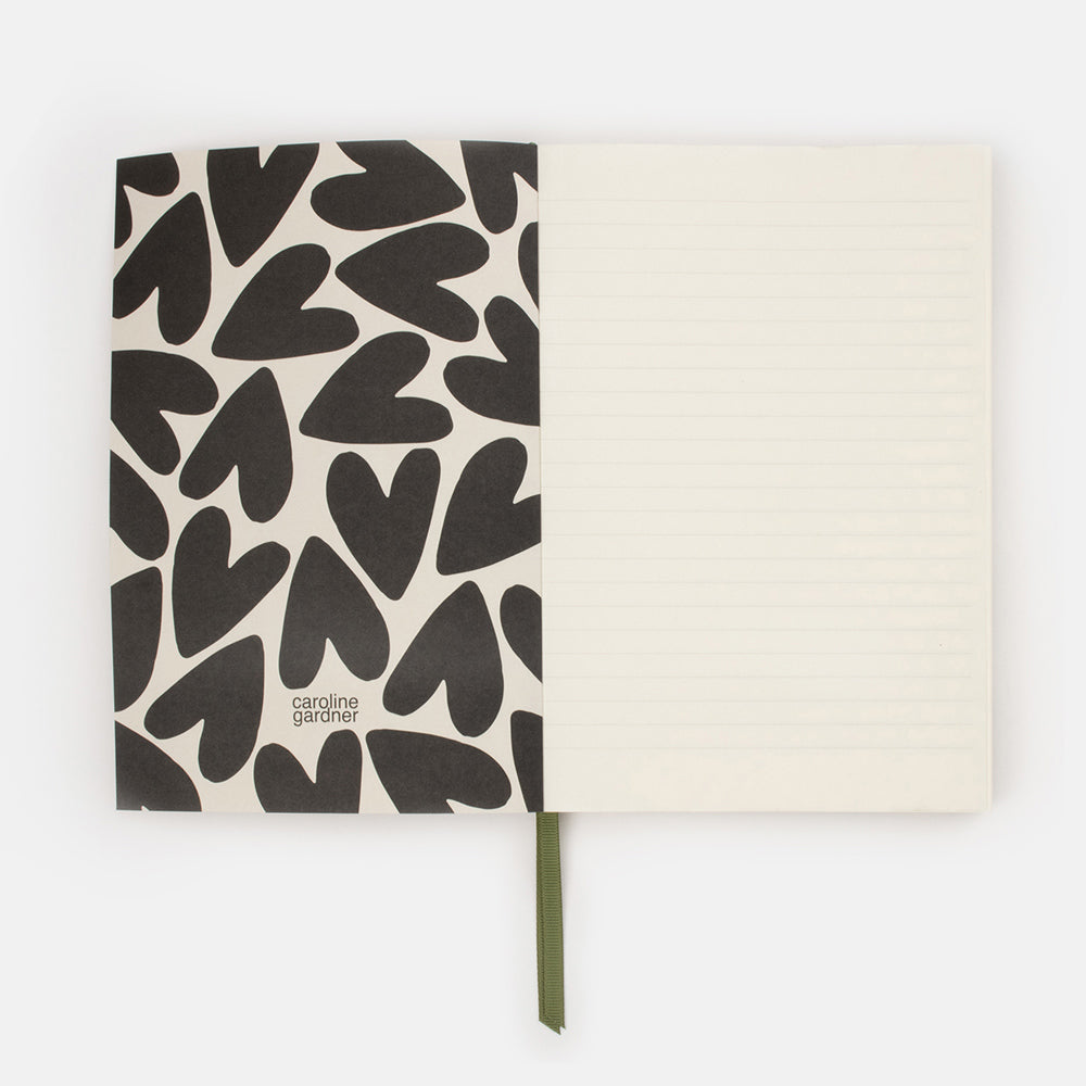 hello print soft cover A5 notebook