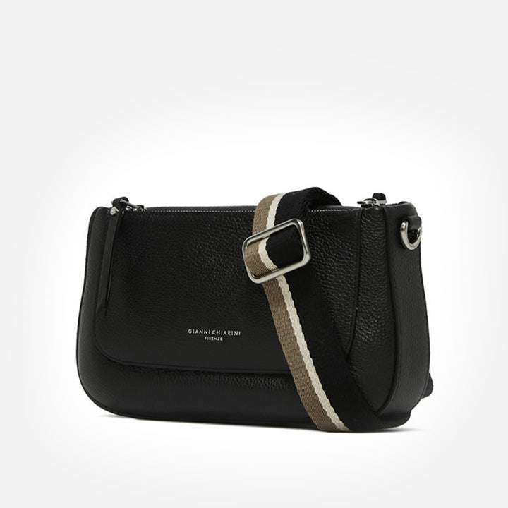 black leather Ally bag made in Italy by Gianni Chiarini