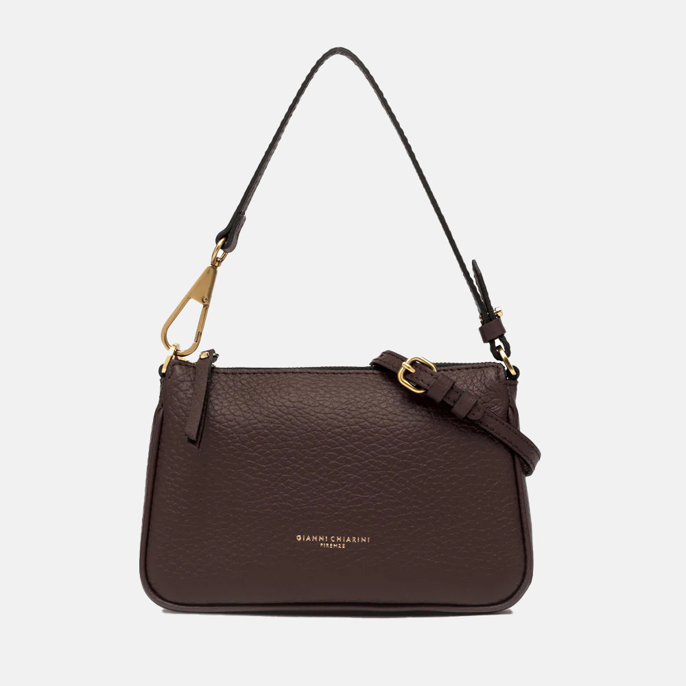 dark brown leather Brooke bag made in Italy by Gianni Chiarini