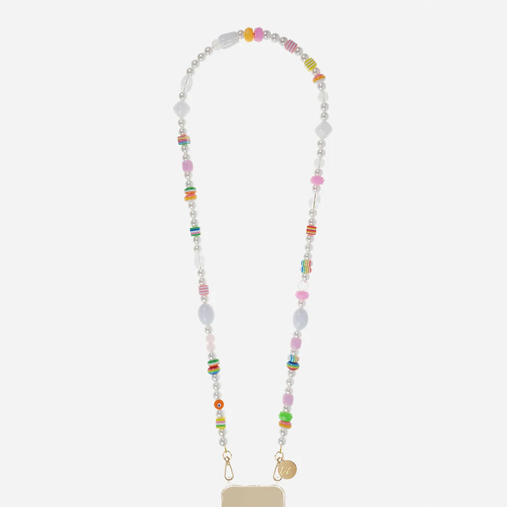 Blanche Mixed Pearl Phone Chain