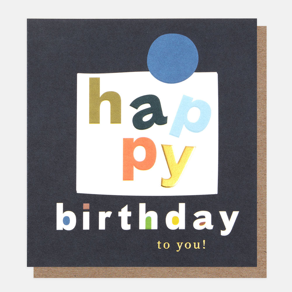 navy shapes happy birthday to you card