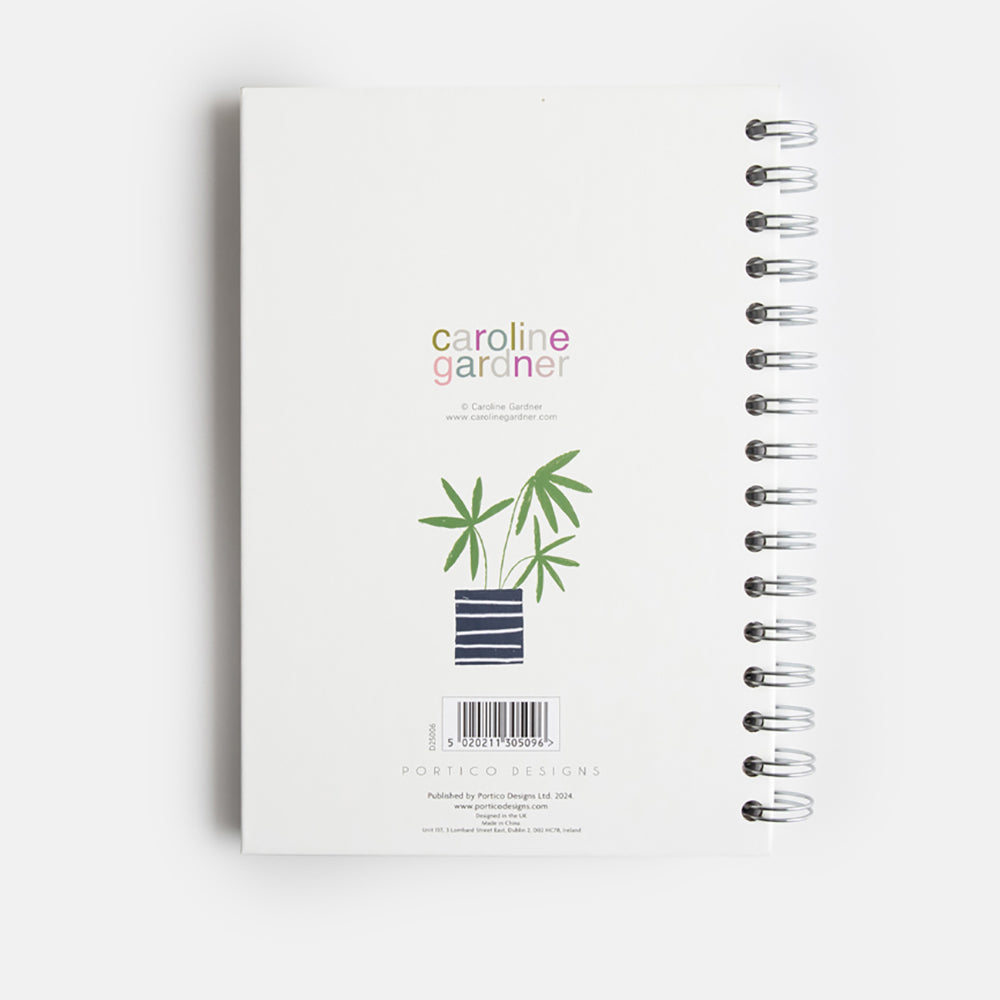 caroline gardner joyful notes A5 wire bound hardcover 2025 diary