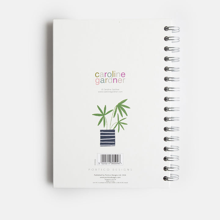 caroline gardner joyful notes A5 wire bound hardcover 2025 diary