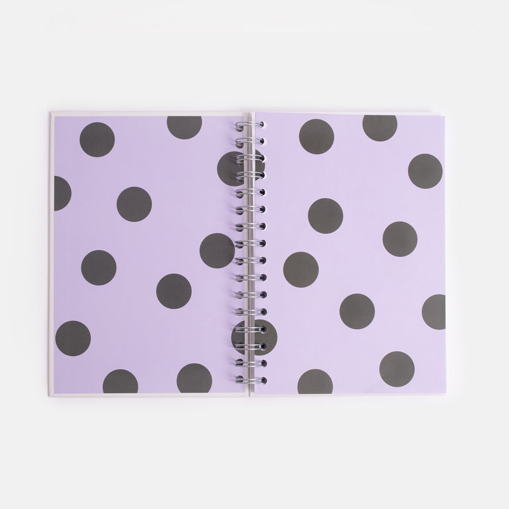 caroline gardner joyful notes A5 wire bound hardcover 2025 diary