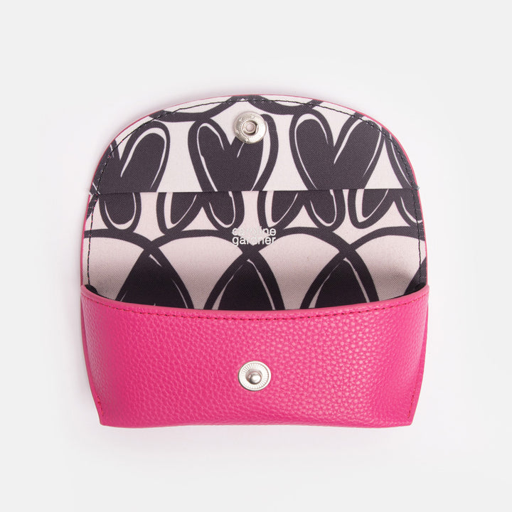 Bright Pink Flap Glasses Case