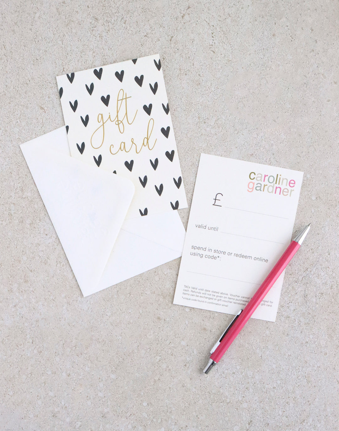 Caroline Gardner gift card