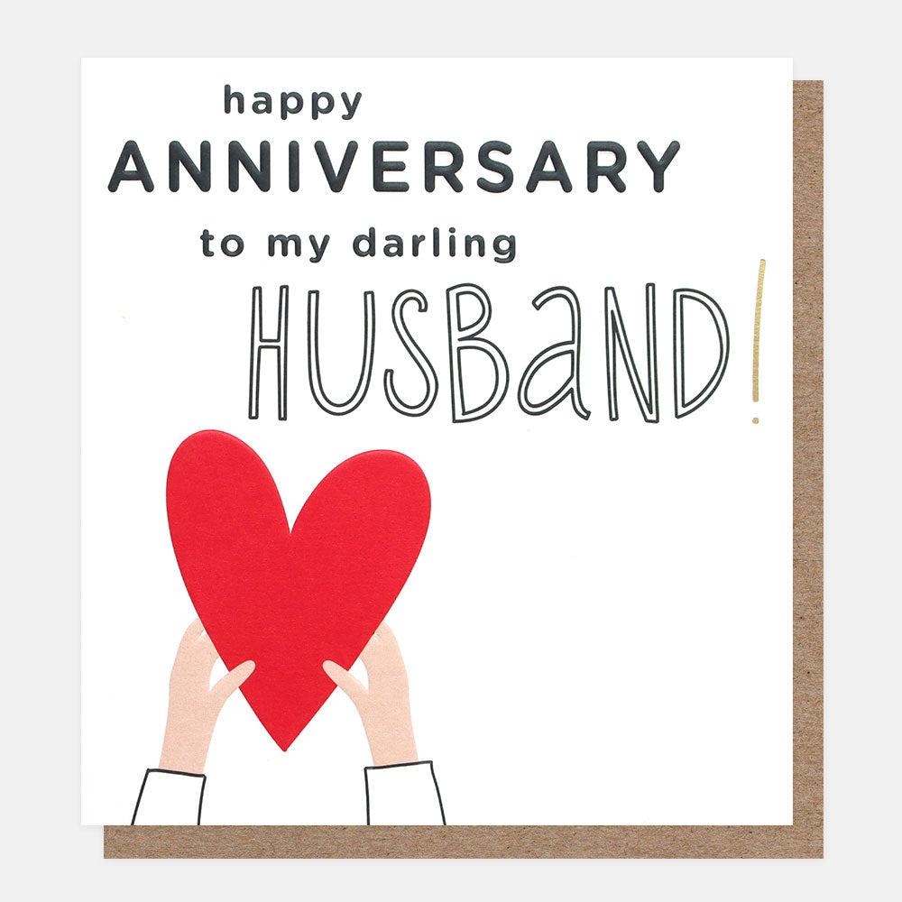 To My Darling Husband Anniversary Card