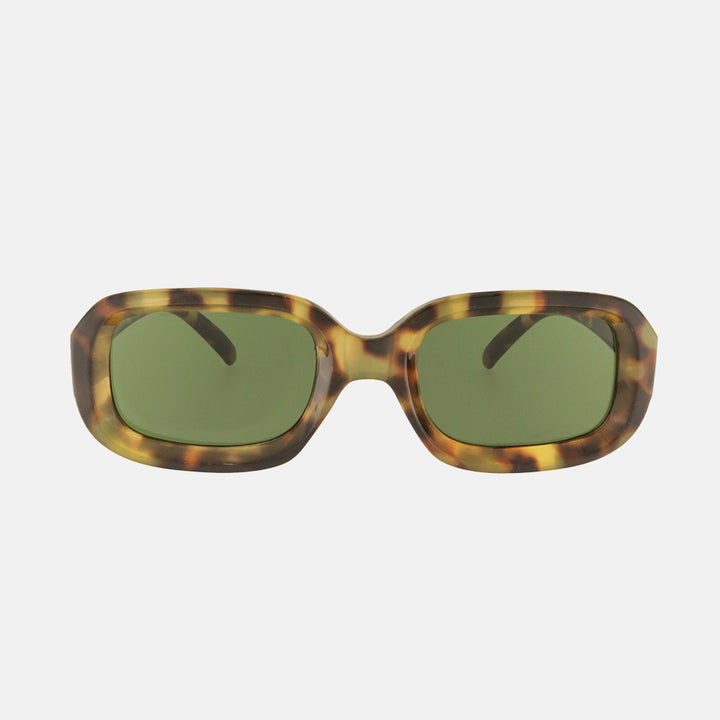 tortoiseshell wide framed sunglasses, made by Charly Therapy