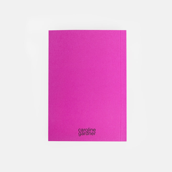 Fuchsia Pink 'Reflections' A6 Softback Notebook