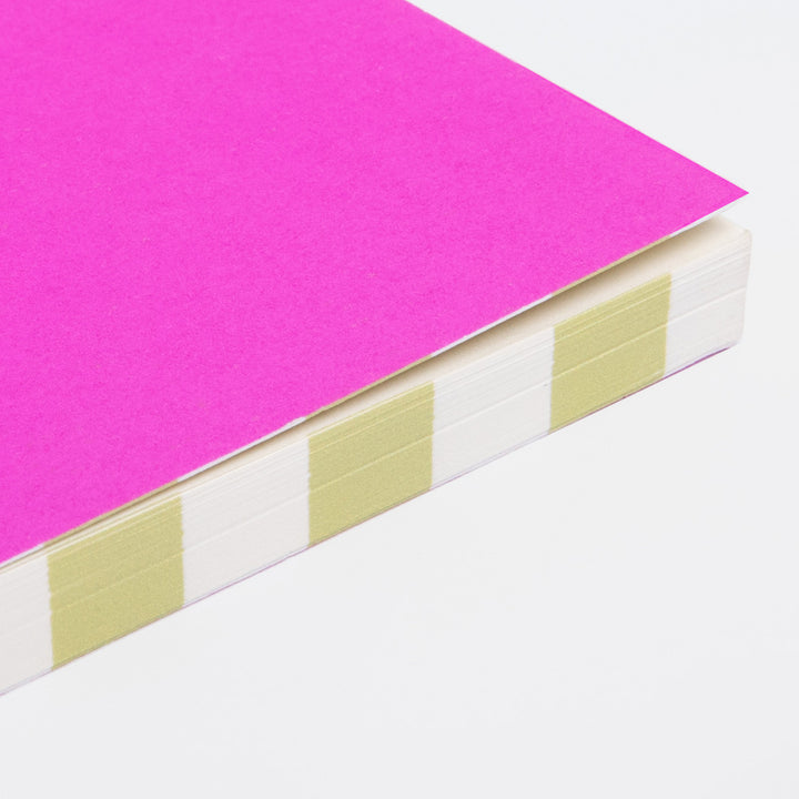 Fuchsia Pink 'Reflections' A6 Softback Notebook