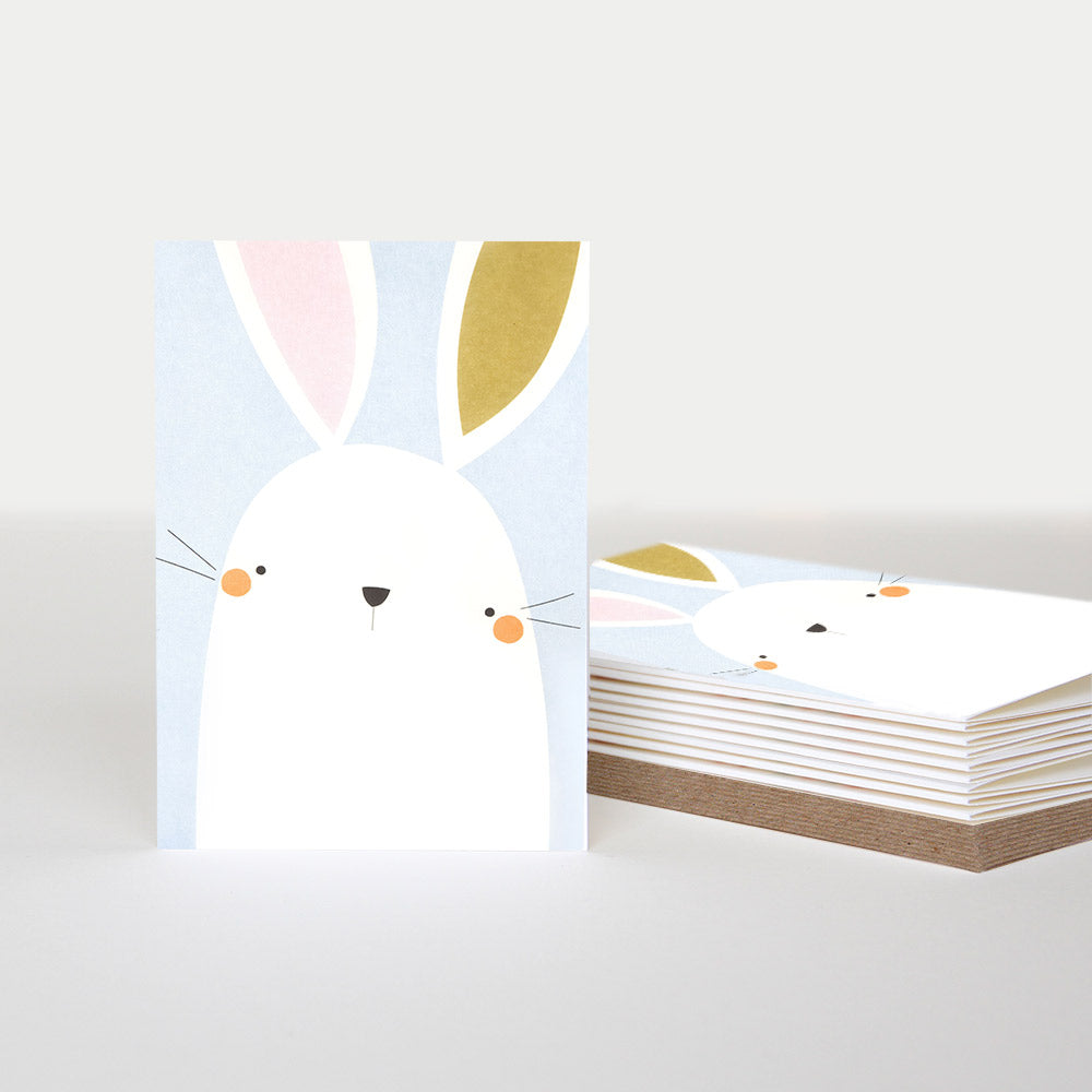 bunny rabbit blank notecards pack of 10