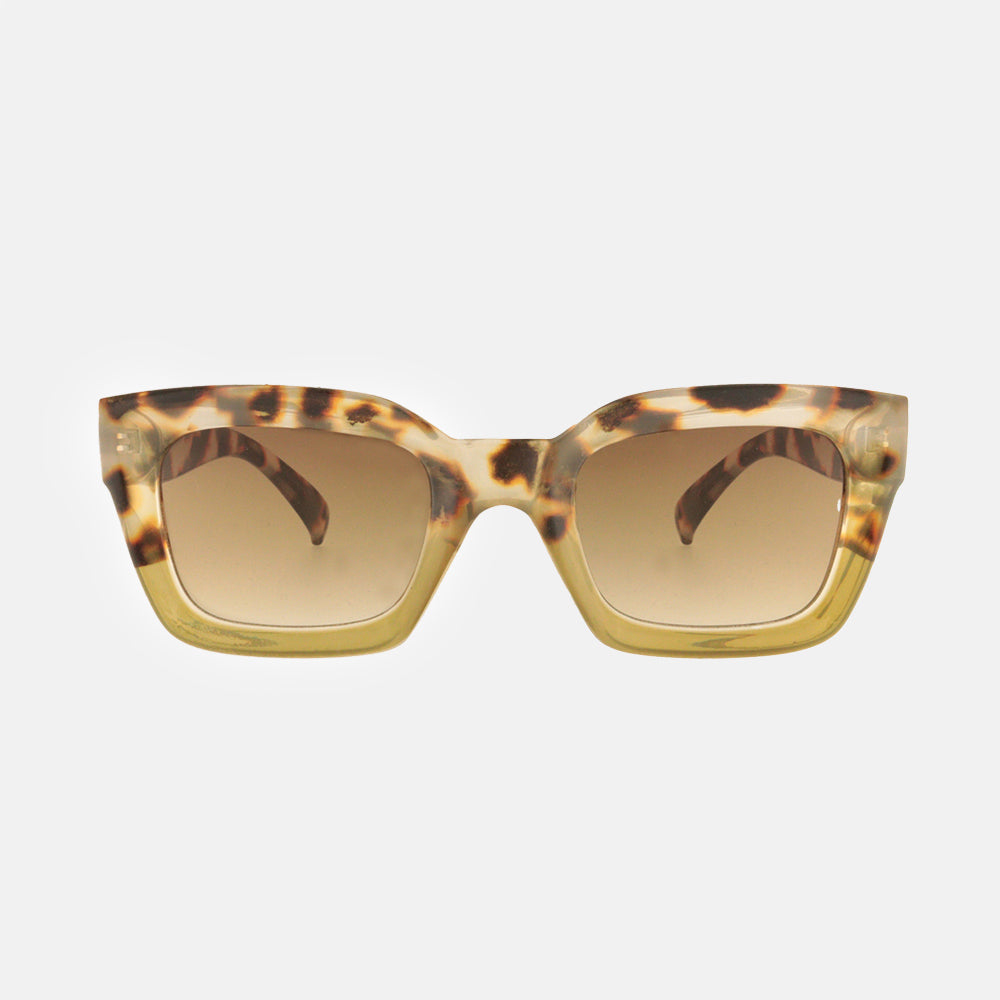 light tortoiseshell rosie sunglasses, made by Charly Therapy