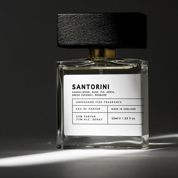 santorini eau de parfum, 50ml, made by Ampersand fragrances