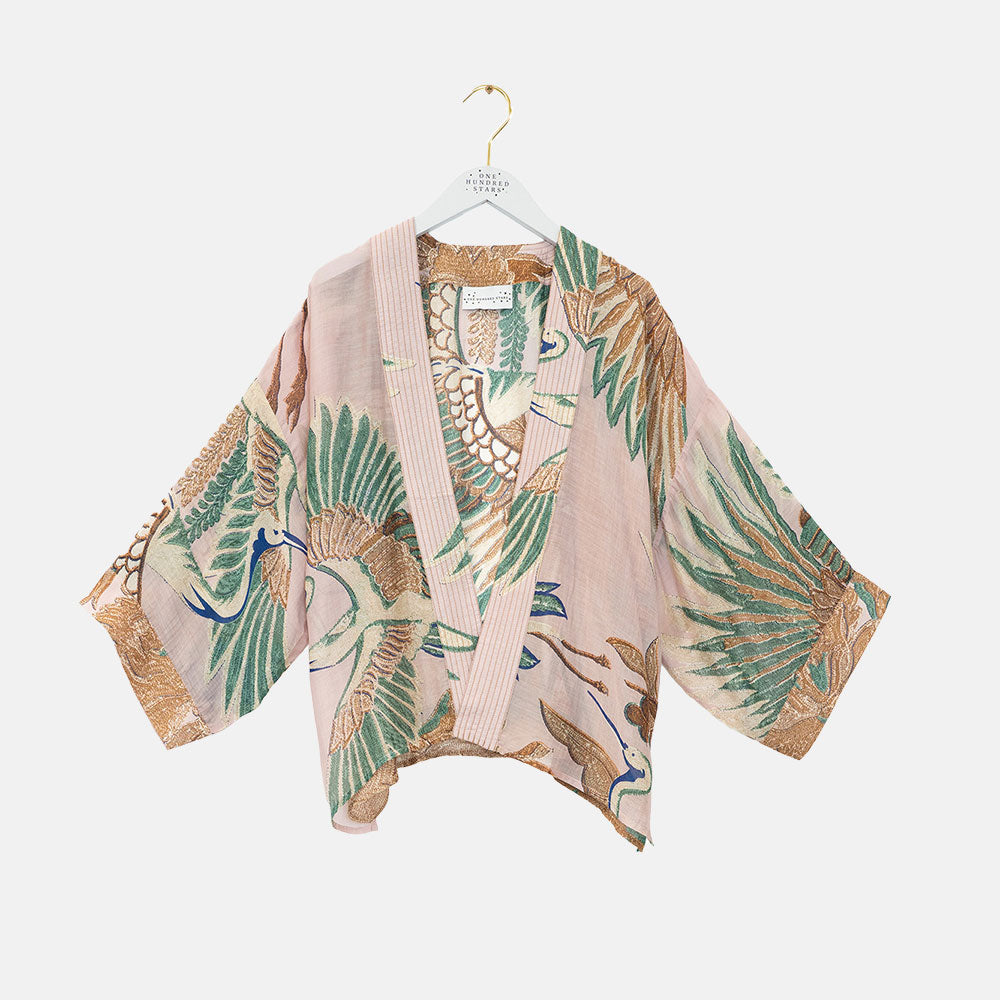 【超希少品】Die schönsten Kimonos ONE HUNDRED STARS GRANDE KIMONO JOY GREY - Rococo Boutique